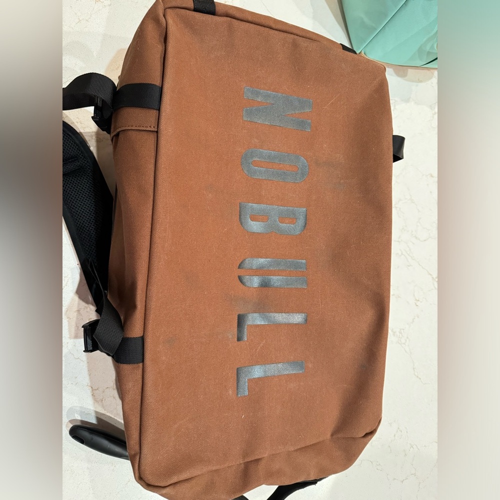 NoBull Waxed Canvas Duffleback - Toffee. Like New Condition